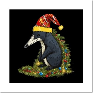 Anteater Christmas Posters and Art